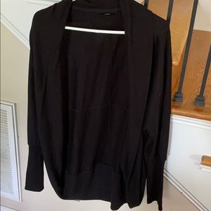 black soft cardigan!